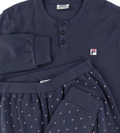 Fila Pyjama Set - Navy w. Dots Fila Pyjama Set - Navy w. Dots