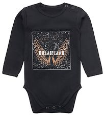 Body m/l Petit by Sofie Schnoor - Dicte - Noir av. Imprimé