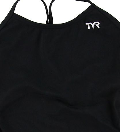 TYR Swimsuit - Solid Durafast Cutoutfit - Black