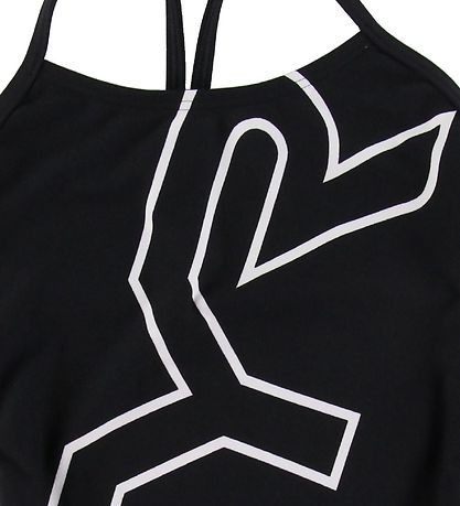 TYR Swimsuit - Big Logo Cutoutfit - Black