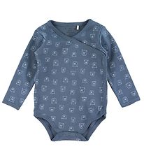 body croisé m/l Fixoni - China Blue av. Ours body croisé m/l Fixoni - China Blue av. Ours