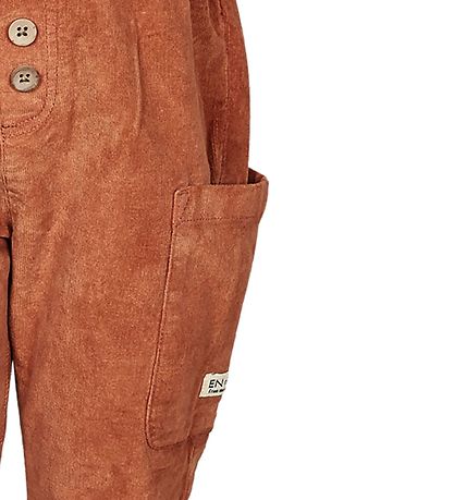 En Fant Corduroy Trousers - Leather Brown En Fant Corduroy Trousers - Leather Brown