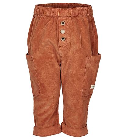 En Fant Corduroy Trousers - Leather Brown En Fant Corduroy Trousers - Leather Brown