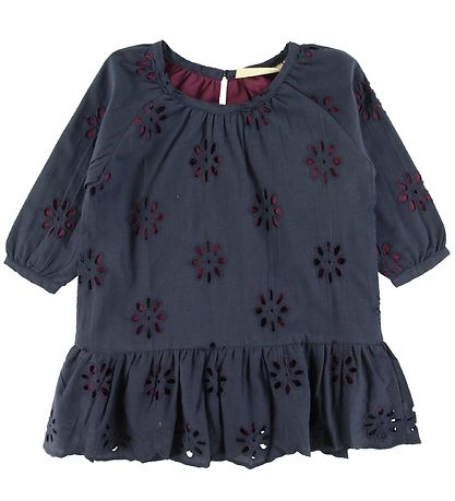 Soft Gallery Kleid - Gretchen - Anthracite m. Blumen