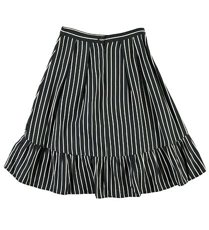 Molo Skirt - Blondie - Vertical BW Stripe
