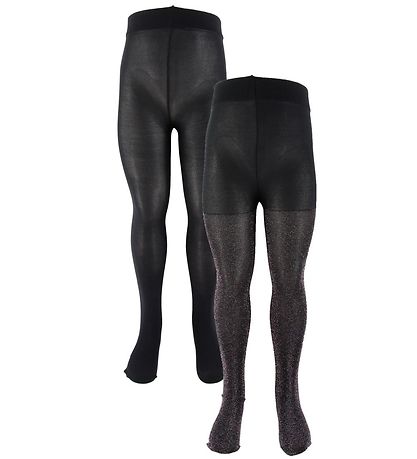 The New Tights - 2-pack - Black/Multiglitter The New Tights - 2-pack - Black/Multiglitter