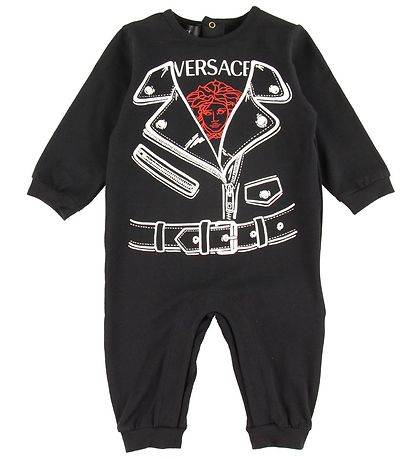 Versace Gift Box - Jumpsuit/Bib - Black w. Print Versace Gift Box - Jumpsuit/Bib - Black w. Print