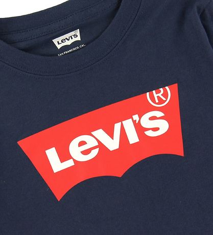 Levis Long Sleeve Top - Batwing - Dress Blues w. Logo