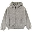 Dolce & Gabbana Zip Hoodie - Wool - Heritage - Grey Melange Dolce & Gabbana Zip Hoodie - Wool - Heritage - Grey Melange