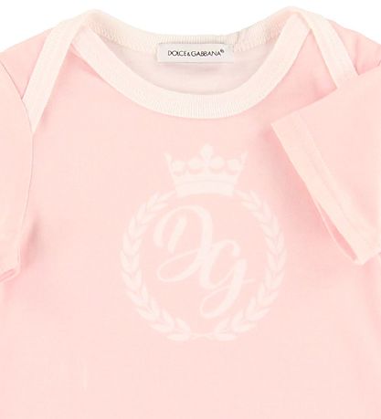 Dolce & Gabbana Geschenkbox - Body/Babylätzchen - Pink