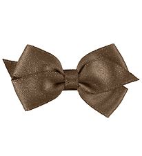 Little Wonders Bow Hair Clip - Viola - 6 cm - Turftan w. Glitter Little Wonders Bow Hair Clip - Viola - 6 cm - Turftan w. Glitter