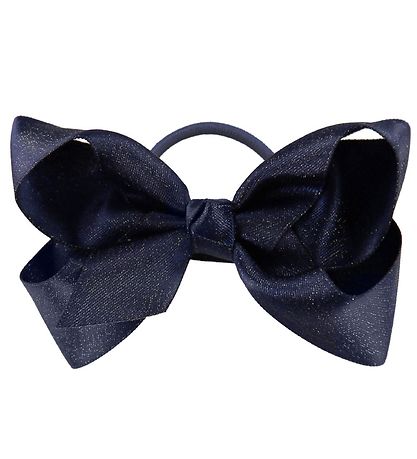 Little Wonders Hair Tie - Luana - 5 cm - Navy w. Glitter Little Wonders Hair Tie - Luana - 5 cm - Navy w. Glitter