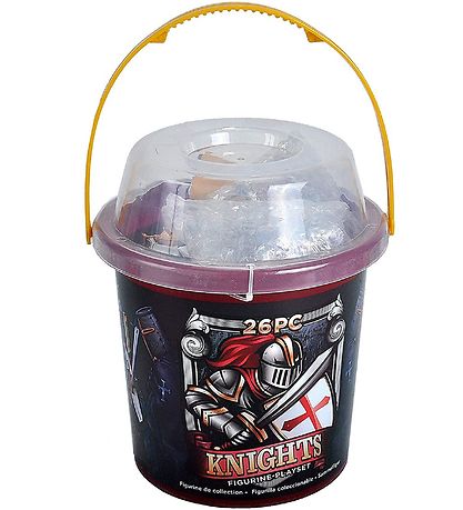 Wild Republic Bucket w. Toys - 26 pcs. - Knights Wild Republic Bucket w. Toys - 26 pcs. - Knights