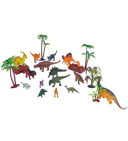 Wild Republic Bucket w. Animals - 23 pcs. - Dinosaurs Wild Republic Bucket w. Animals - 23 pcs. - Dinosaurs