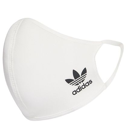 adidas Originals Face Cover - M/L - 3-pack - White w. Logo