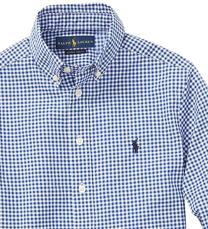 Chemise Polo Ralph Lauren - Core Réapprovisionner - Bleu/Blanc à Chemise Polo Ralph Lauren - Core Réapprovisionner - Bleu/Blanc à