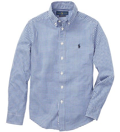 Chemise Polo Ralph Lauren - Core Réapprovisionner - Bleu/Blanc à Chemise Polo Ralph Lauren - Core Réapprovisionner - Bleu/Blanc à