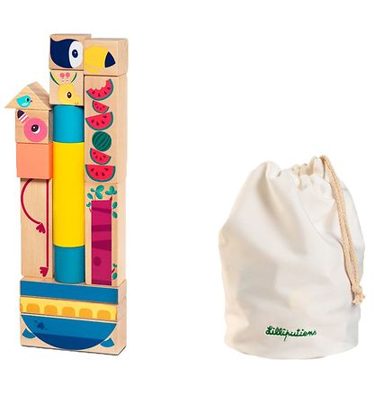 Lilliputiens Building Blocks- Jungle Lilliputiens Building Blocks- Jungle