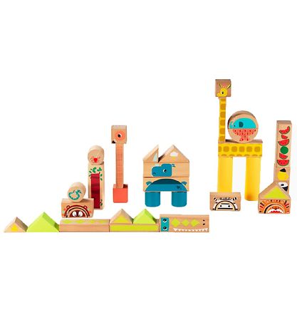 Lilliputiens Building Blocks- Jungle Lilliputiens Building Blocks- Jungle