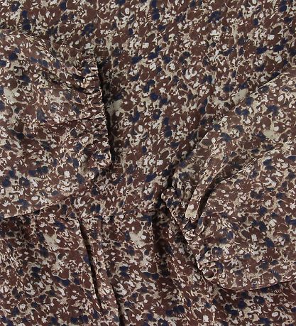 LMTD Kleid - NlfJinet - Chestnut m. Blumen
