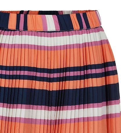 The New Skirt - Tess - Orange/Rose Stripes