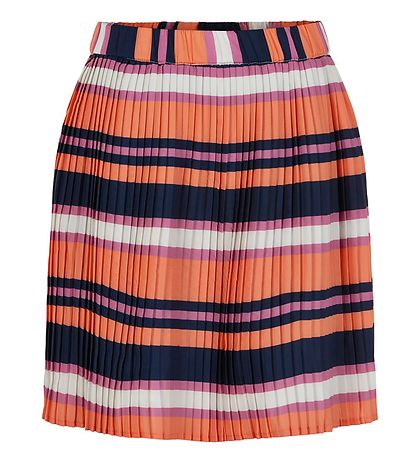 The New Skirt - Tess - Orange/Rose Stripes