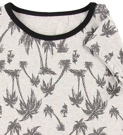 Say-So T-shirt - Grey w. Palm Trees Say-So T-shirt - Grey w. Palm Trees
