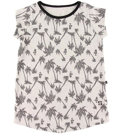 Say-So T-shirt - Grey w. Palm Trees Say-So T-shirt - Grey w. Palm Trees