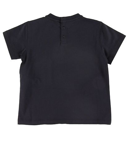 Emporio Armani 티셔츠 - 네이비 포함 자수