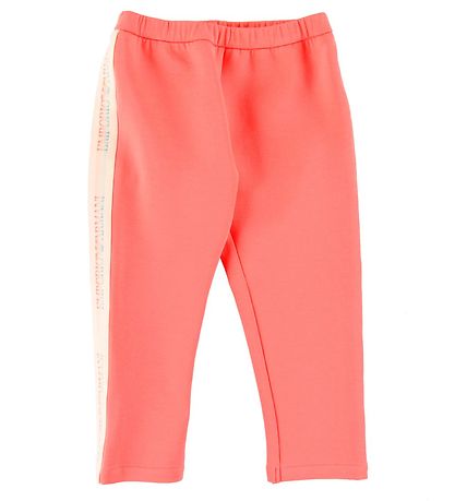 Emporio Armani Trousers - Coral w. Tape Emporio Armani Trousers - Coral w. Tape