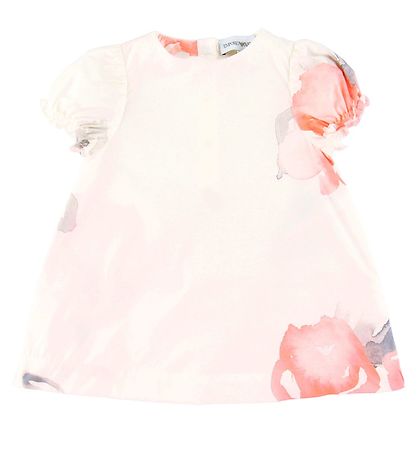Emporio Armani Dress w. Bloomers - White w. Flowers