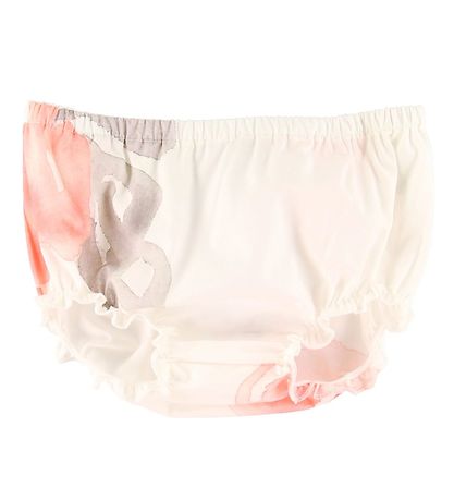 Emporio Armani Dress w. Bloomers - White w. Flowers