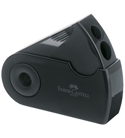 Faber-Castell Pencil Sharpener - Double Sleeve - Black Faber-Castell Pencil Sharpener - Double Sleeve - Black