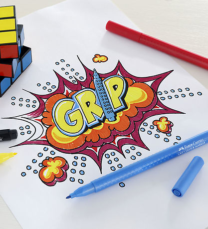 Marqueurs Magiques Faber-Castell - Grip - 20 pièces - Multicolor Marqueurs Magiques Faber-Castell - Grip - 20 pièces - Multicolor
