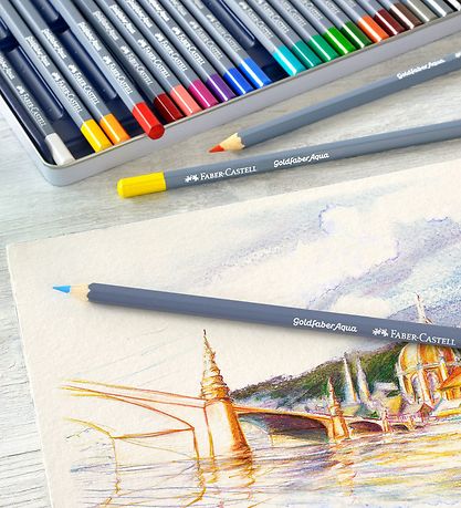 Faber-Castell Colour Pencils - Goldfaber Watercolour - 36 pcs. -