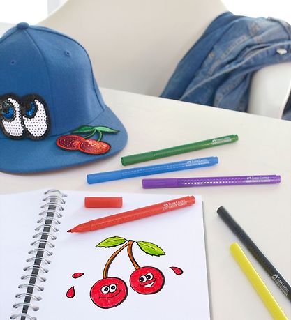 Marqueurs Magiques Faber-Castell - Grip - 10 pièces - Multicolor Marqueurs Magiques Faber-Castell - Grip - 10 pièces - Multicolor