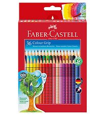 Crayons de couleur Faber-Castell - Grip - Aquarelle - 36 pièces  Crayons de couleur Faber-Castell - Grip - Aquarelle - 36 pièces