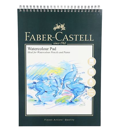 Faber-Castell Malekloss - Akvarell - 10 ark - A4 Faber-Castell Malekloss - Akvarell - 10 ark - A4