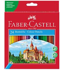 Crayons de couleur Faber-Castell - Château - 24 pièces - Multico Crayons de couleur Faber-Castell - Château - 24 pièces - Multico