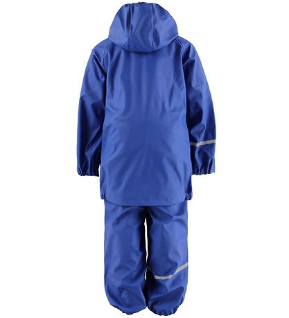 CeLaVi Rainwear w. Suspenders - PU - Sea blue CeLaVi Rainwear w. Suspenders - PU - Sea blue