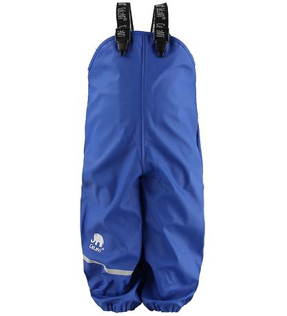 CeLaVi Regenkleidung m. Träger - PU - Meeresblau