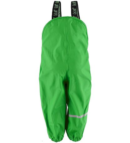 CeLaVi Rain Pants w. Suspenders - PU - Green CeLaVi Rain Pants w. Suspenders - PU - Green