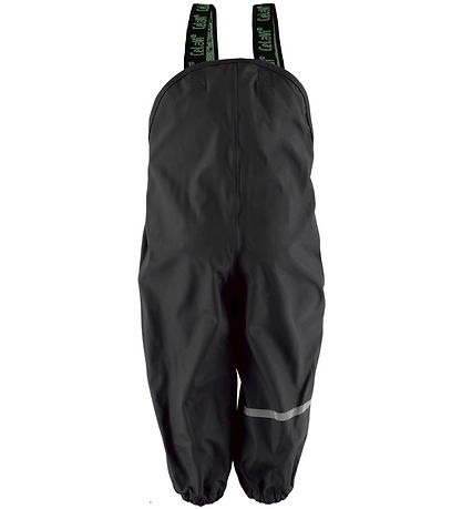 CeLaVi Rain Pants w. Suspenders - PU - Black CeLaVi Rain Pants w. Suspenders - PU - Black
