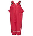 LEGO® Wear Rain Pants w. Suspenders - Dark Pink
