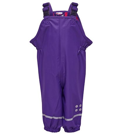 LEGO® Wear Rain Pants w. Suspenders - Purple LEGO® Wear Rain Pants w. Suspenders - Purple