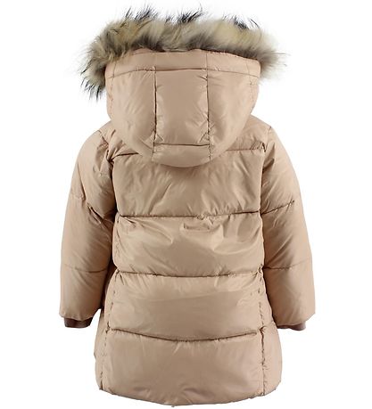 Ver de Terre Down Jacket w. Fur - Light rose
