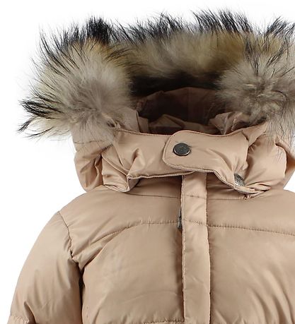 Ver de Terre Down Jacket w. Fur - Light rose