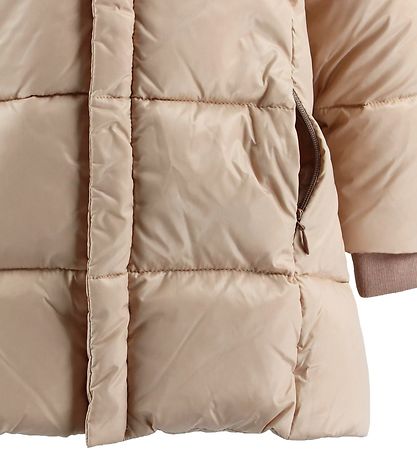 Ver de Terre Down Jacket w. Fur - Light rose