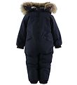 Ver de Terre Snowsuit w. Fur - Navy Ver de Terre Snowsuit w. Fur - Navy