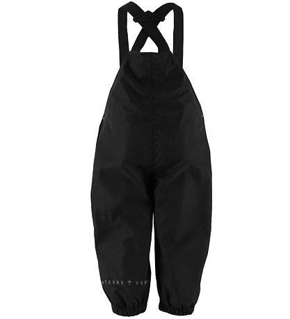 Ver de Terre Rainwear w. Suspenders - PE - Black Ver de Terre Rainwear w. Suspenders - PE - Black